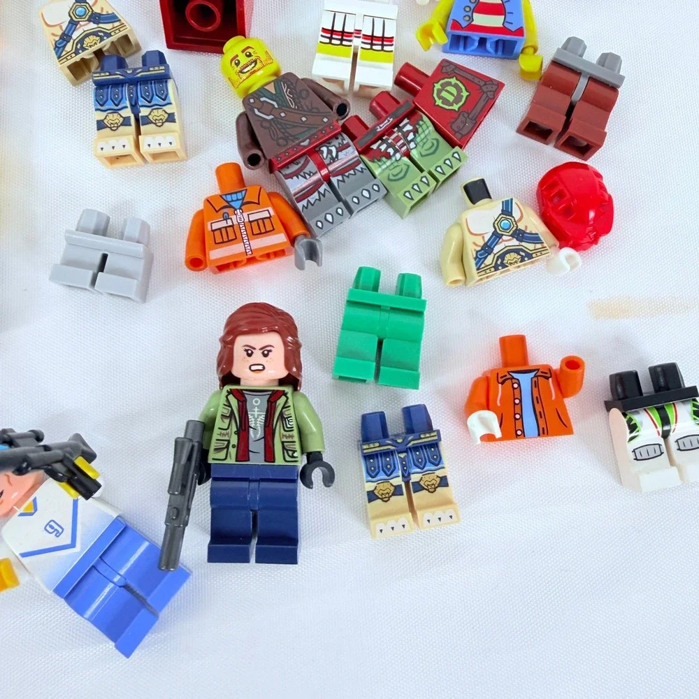 LEGO Minifigure Parts Lot Chima Star Wars Figures Heads Torsos Rainn Delacourt